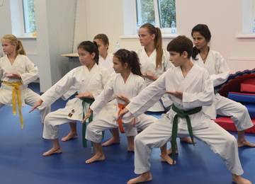 Запись на занятия детской секции каратэ в Королеве